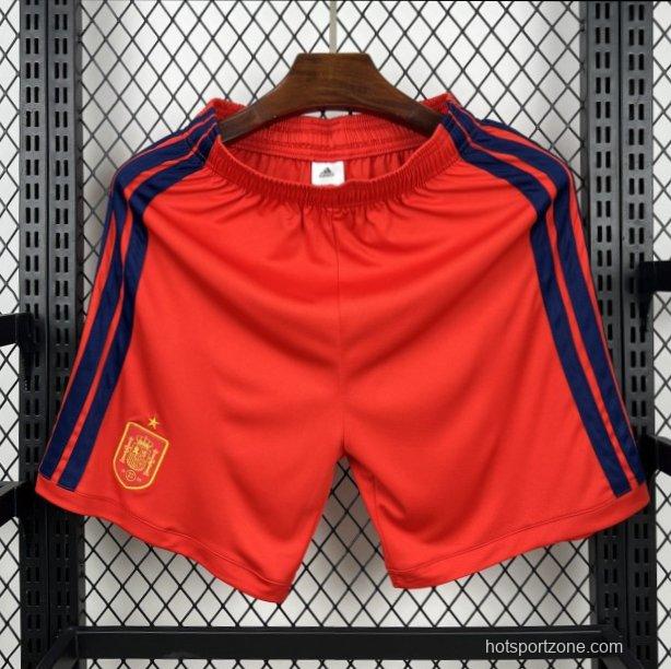 2026 Mens Spain World Cup Home Shorts