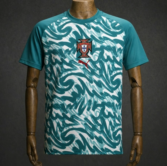 2026 Portugal Green Pre-Match Jersey