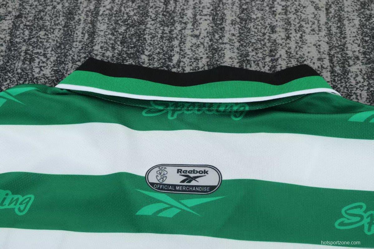 Retro 99/00 Kids Sporting Lisbon Home Jersey