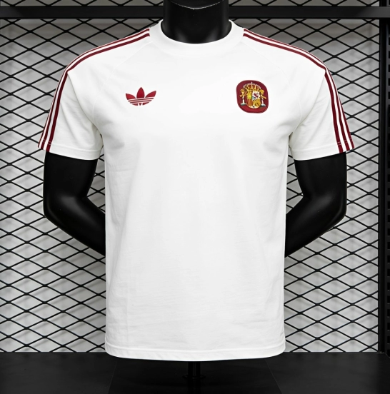2026 Spain White T-Shirt