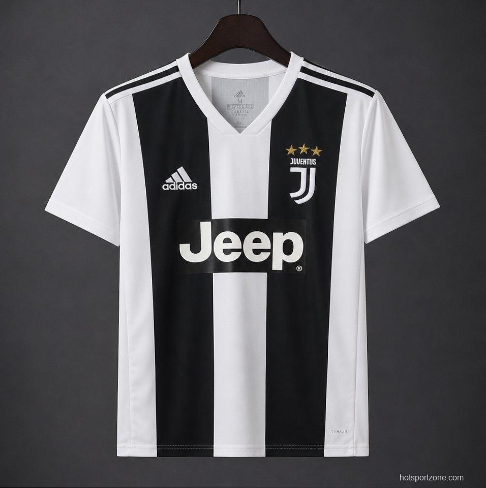 Retro 18/19 Juventus Home Jersey
