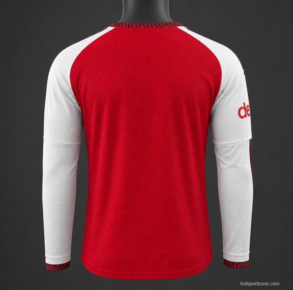 Player Version 26/27 Arsenal Home Long Sleeve Jersey