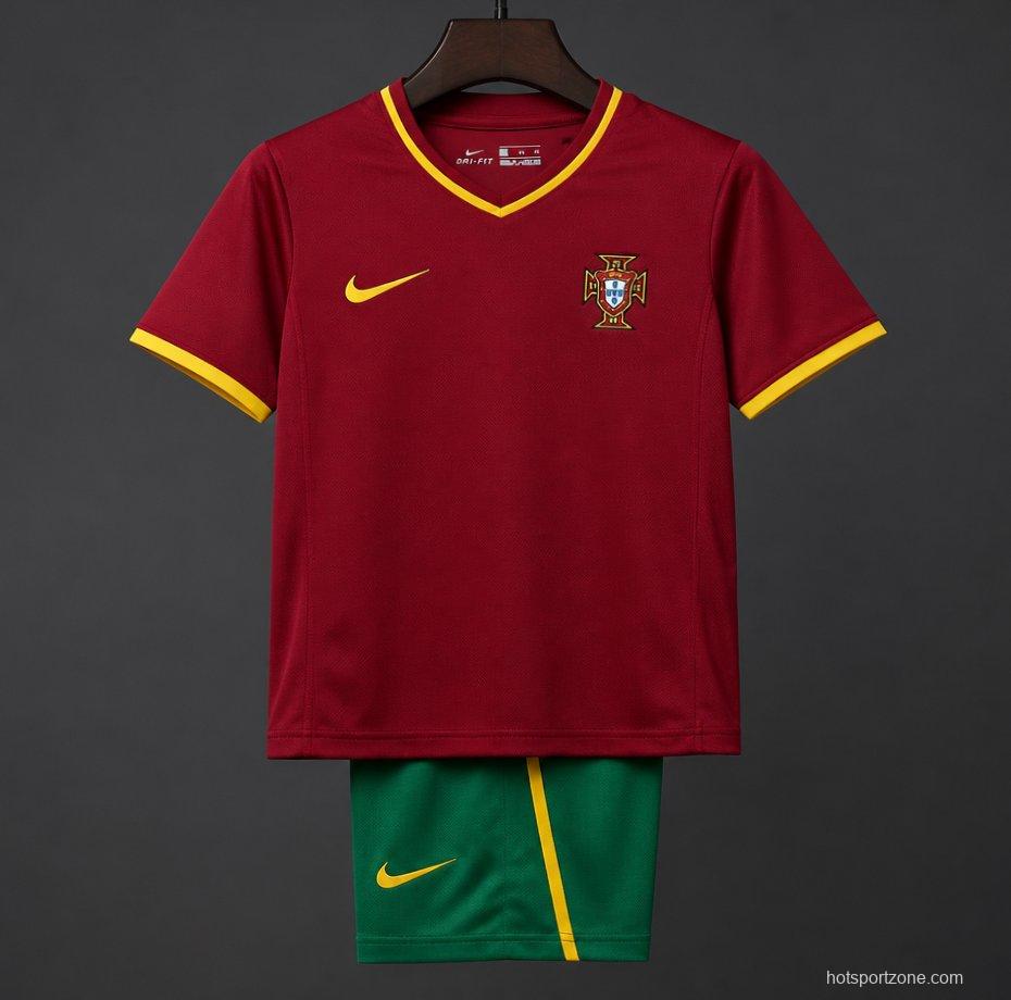 Retro 2000 Portugal Home Jersey