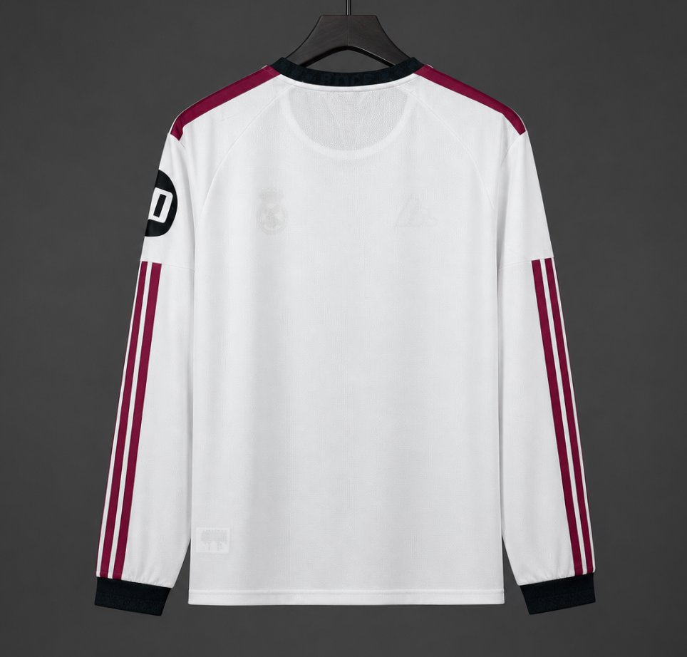 26/27 Real Madrid Home Long Sleeve Jersey