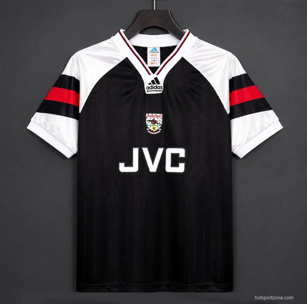 Retro 92/94 Arsenal Away Black Jersey