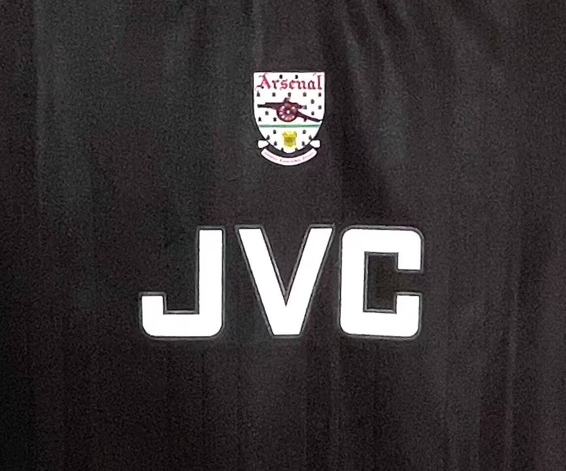 Retro 92/94 Arsenal Away Black Jersey