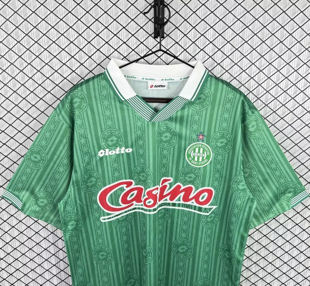 Retro 97-98 Saint-Etienne/ASSE Home Jersey