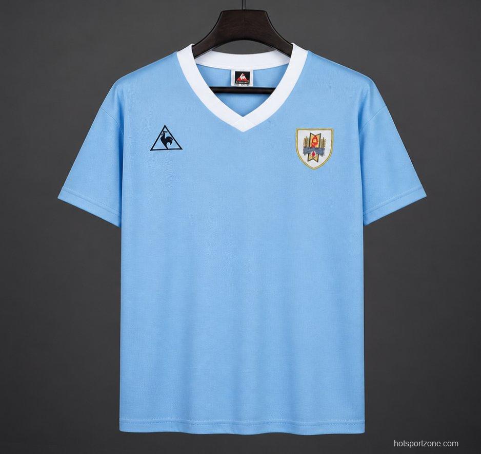 Retro 1986 Uruguay Home Jersey