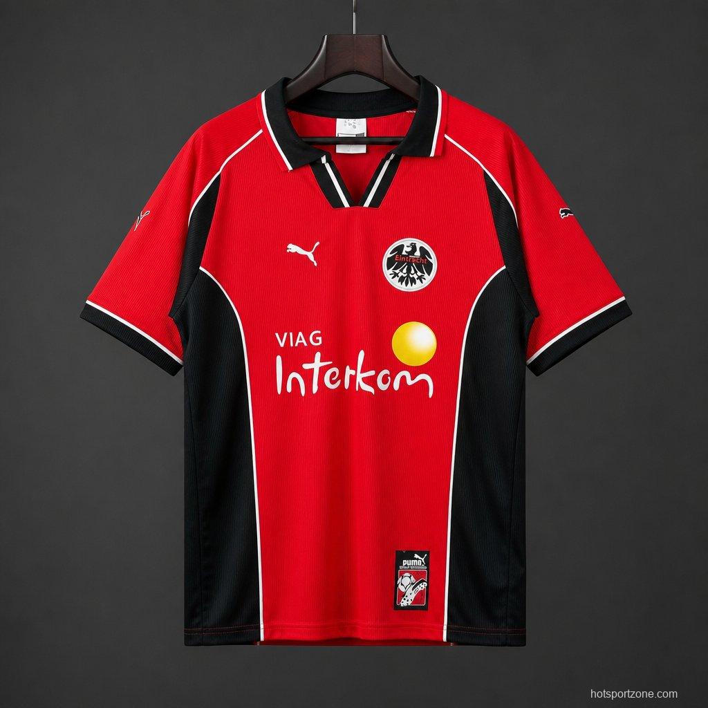 Retro 99/00 Eintracht Frankfurt Home Jersey