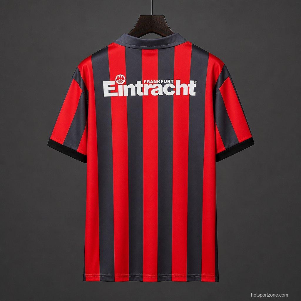 Retro 92/93 Eintracht Frankfurt Home Jersey