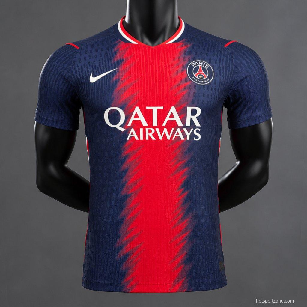 Player Version 26/27 PSG Navy Red Special Jersey