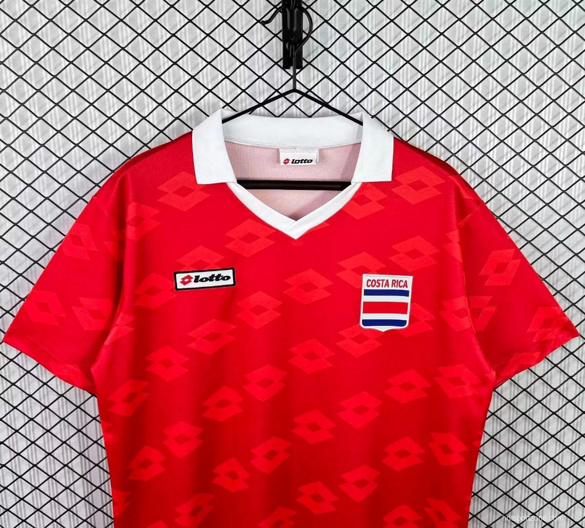 Retro 1990 Costa Rica Home Jersey