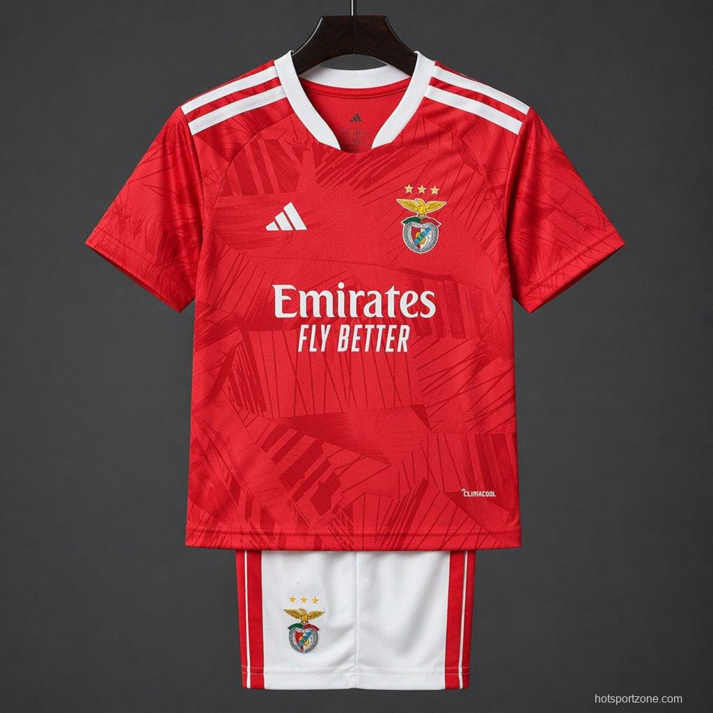 26/27 Kids Benfica Home Jersey