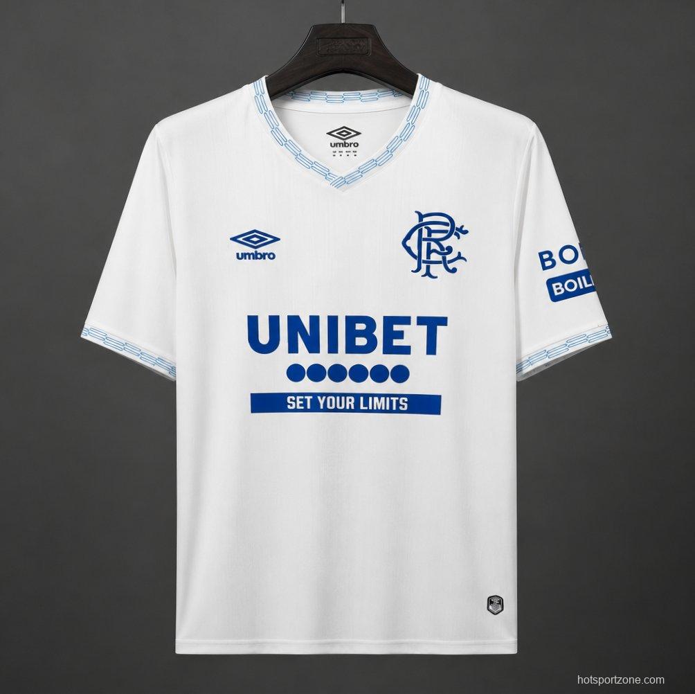 26/27 Glasgow Rangers Away White Jersey
