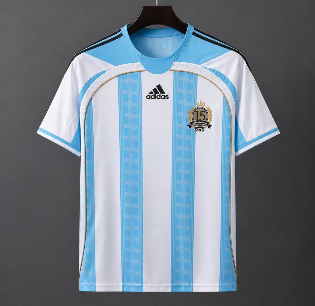 2026 Argentina Kith x Messi x Adidas 15th Anniversary Special Jersey