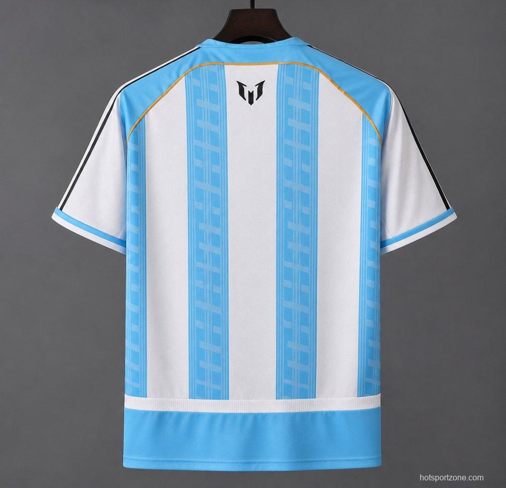 2026 Argentina Kith x Messi x Adidas 15th Anniversary Special Jersey
