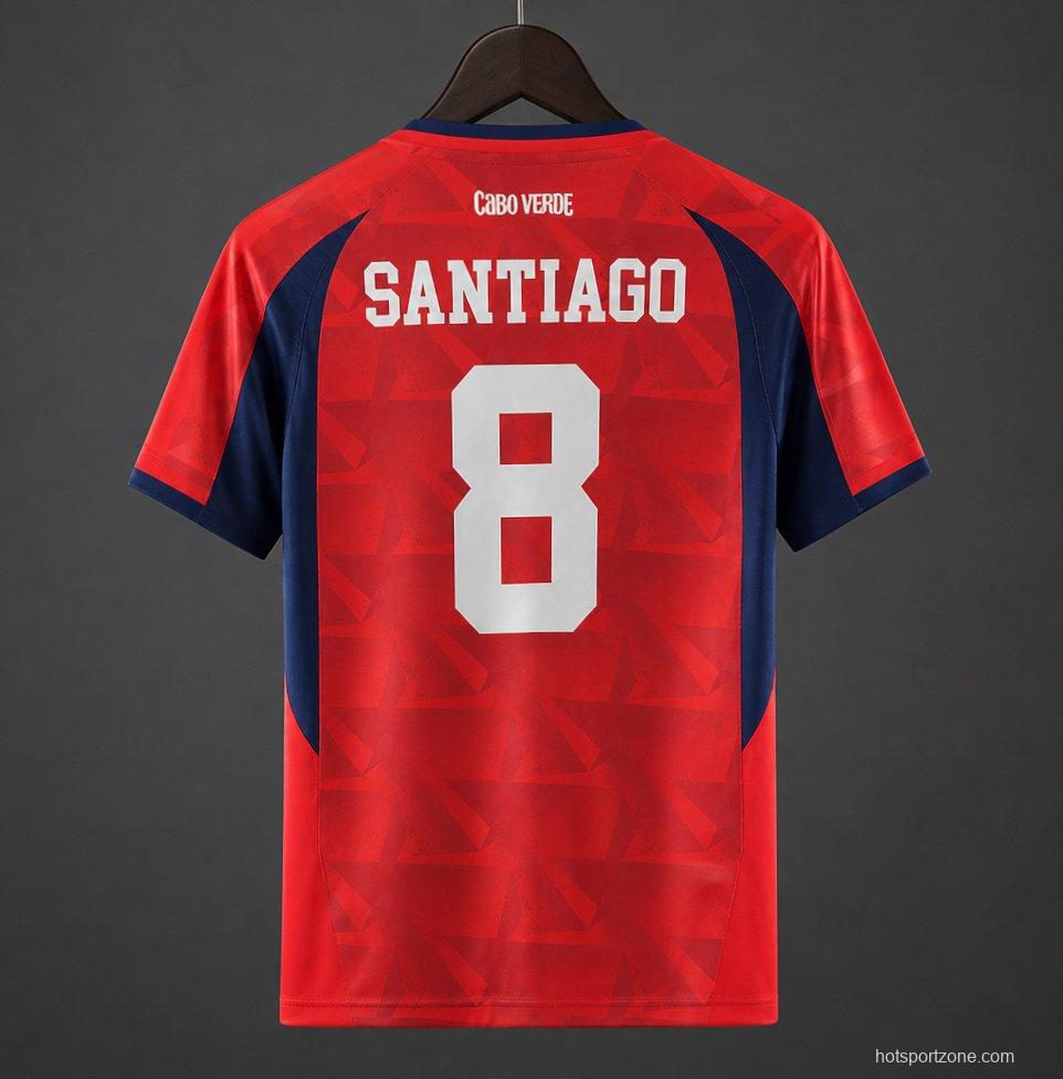 2026 Cape Verde Wine Goalkeeper Santiago Jersey