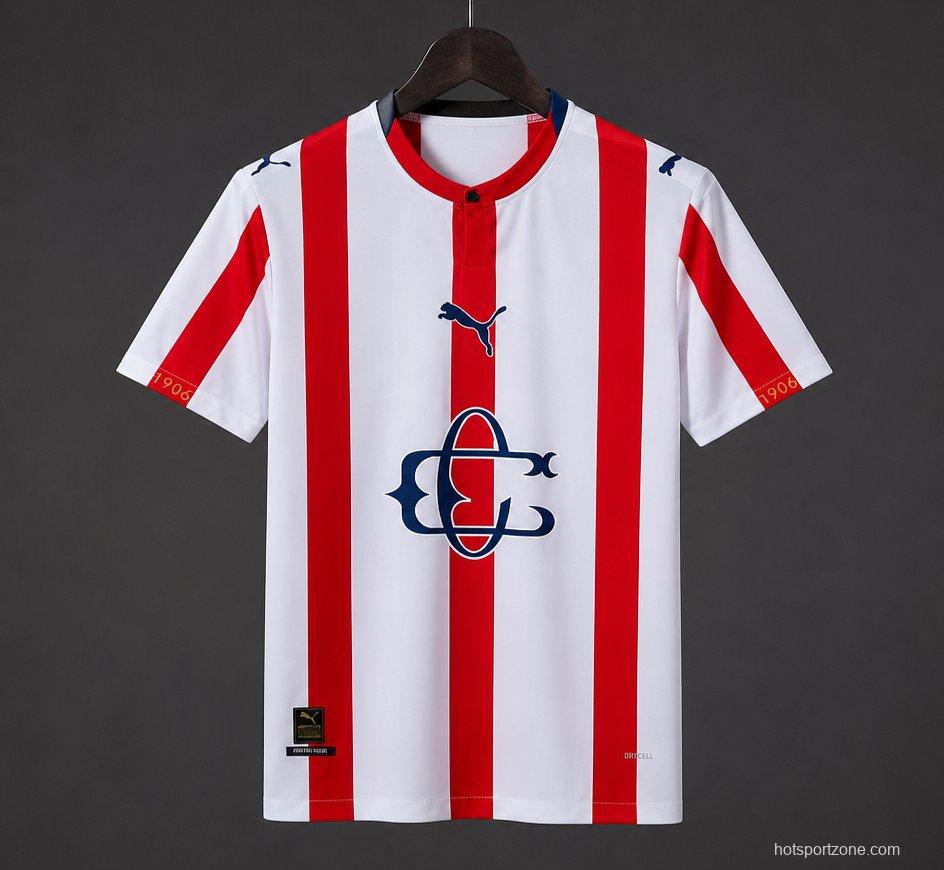 Chivas Guadalajara De Guadalajara 120 Aniversario Jersey
