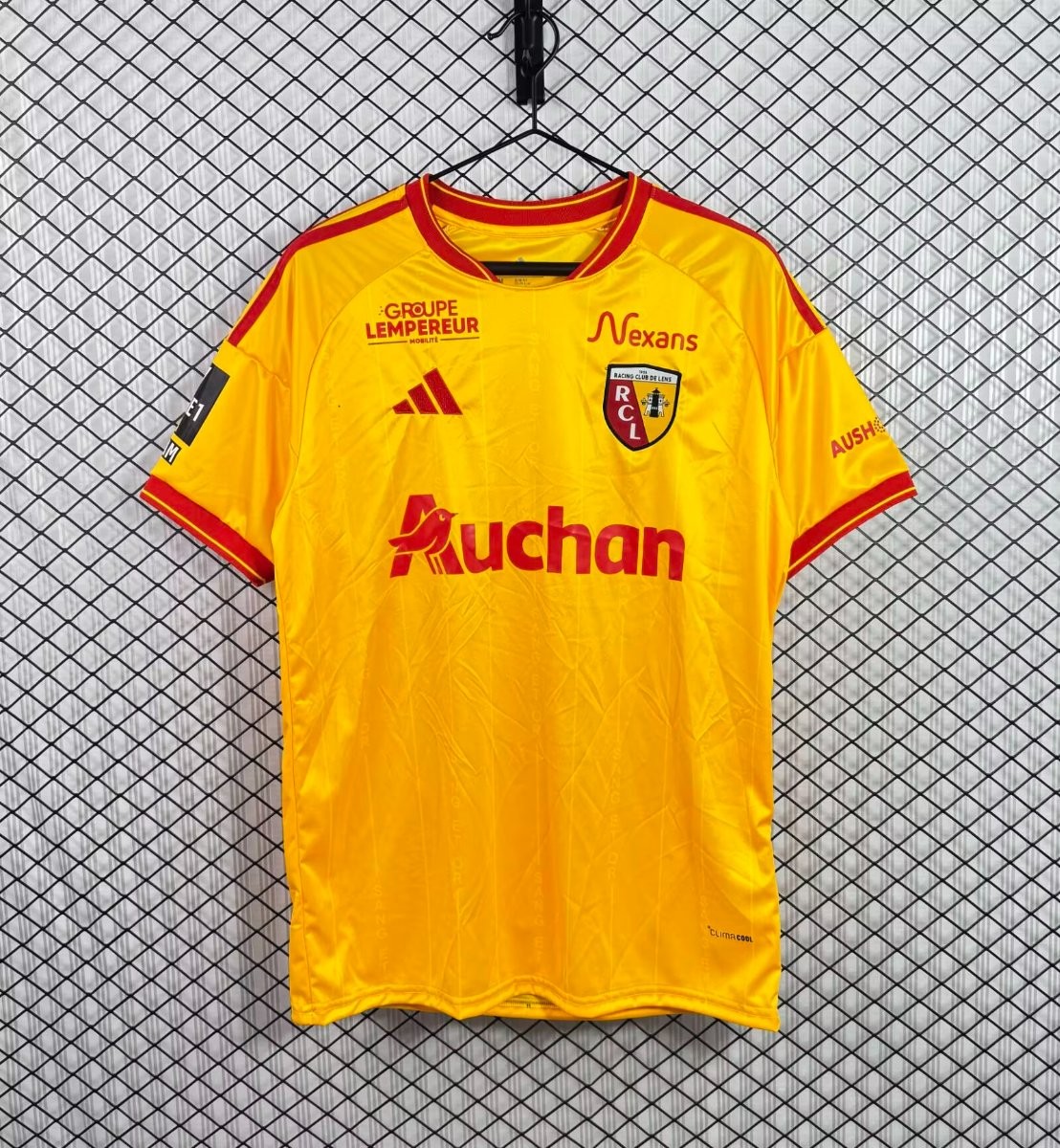 26/27 RC Lens Home Yellow Red Jersey