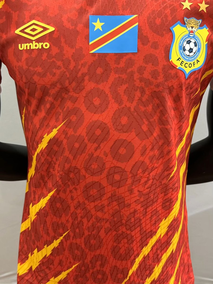 Player Version 2026 Congo Third Red Jersey