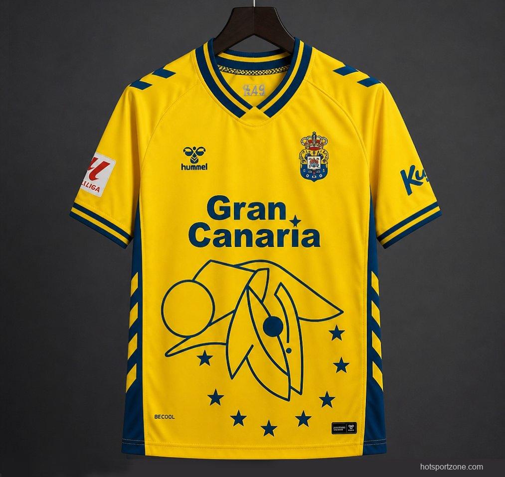 25/26 UD Las Palmas Home Jersey – Quevedo "El Baifo" Special Edition