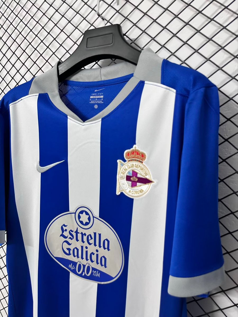 26/27 Deportivo La Coruna Home Jersey