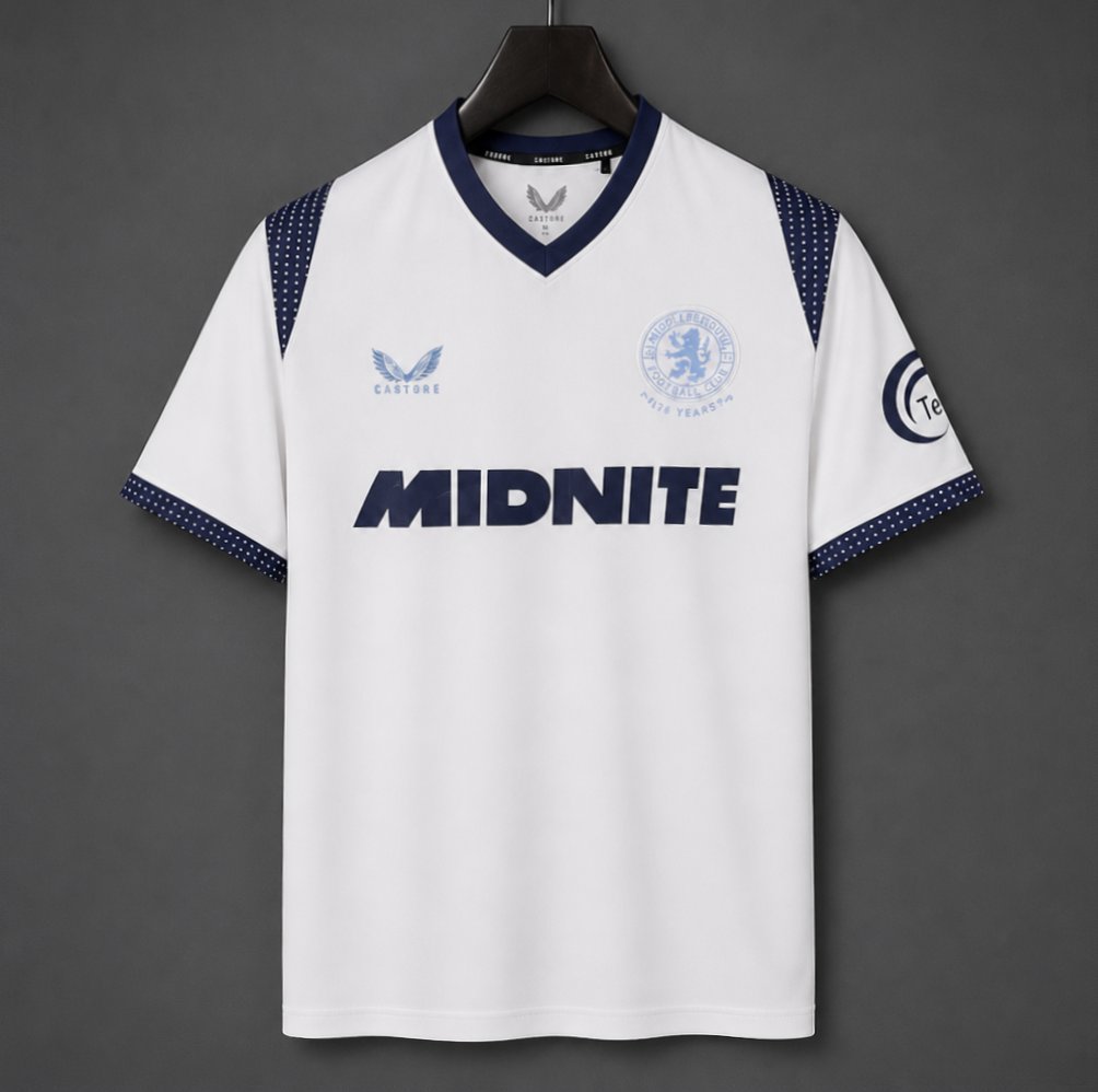 26/27 Middlesbrough FC Away White Jersey