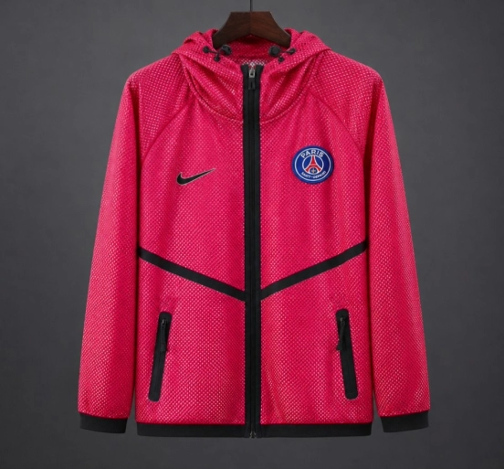 26/27 PSG Lightweight Breathable Mesh Windbreaker PINK Jacket