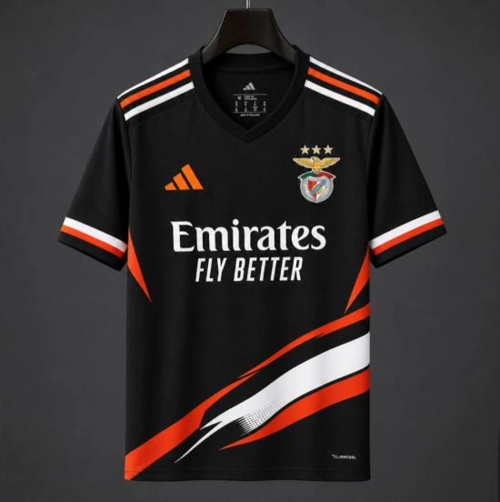 26/27 Benfica Black Special Edition Black Jersey