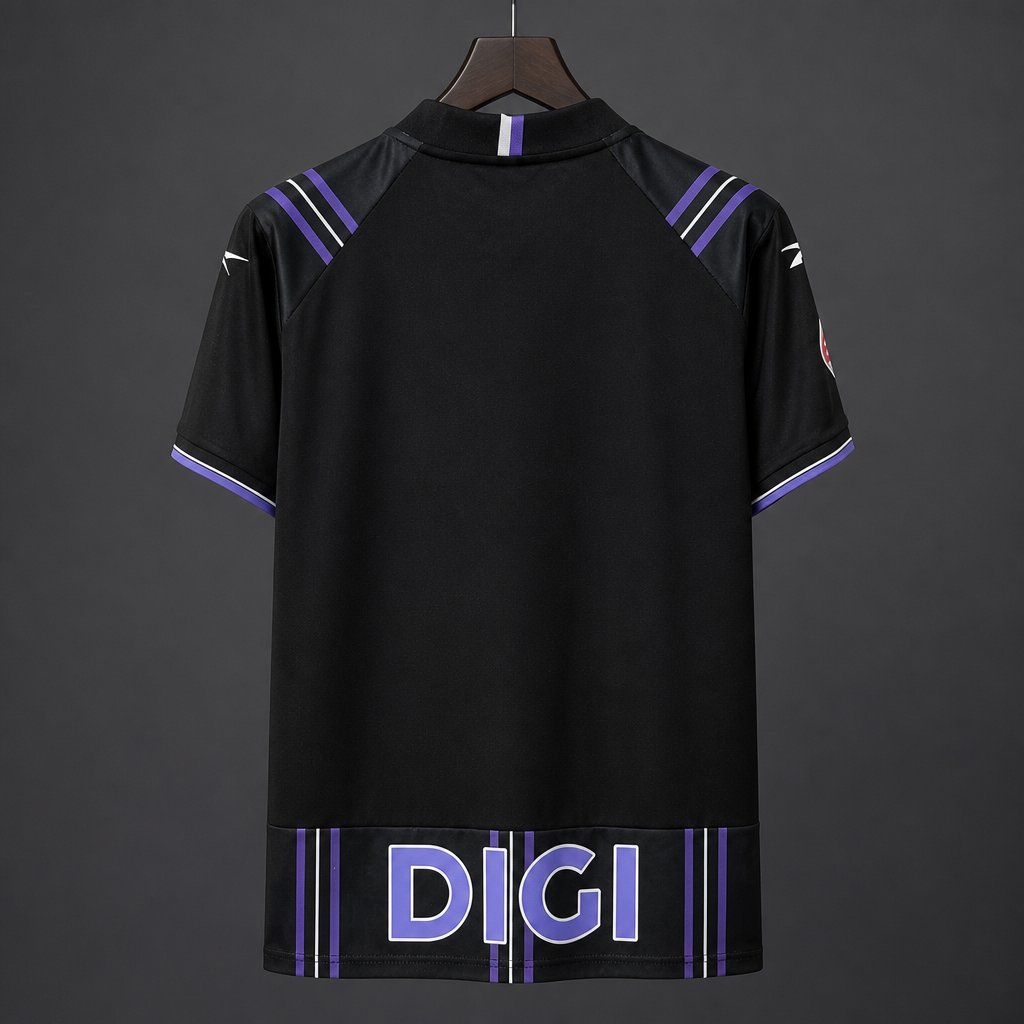 26/27 Real Valladolid Away Black&Pueple Jersey