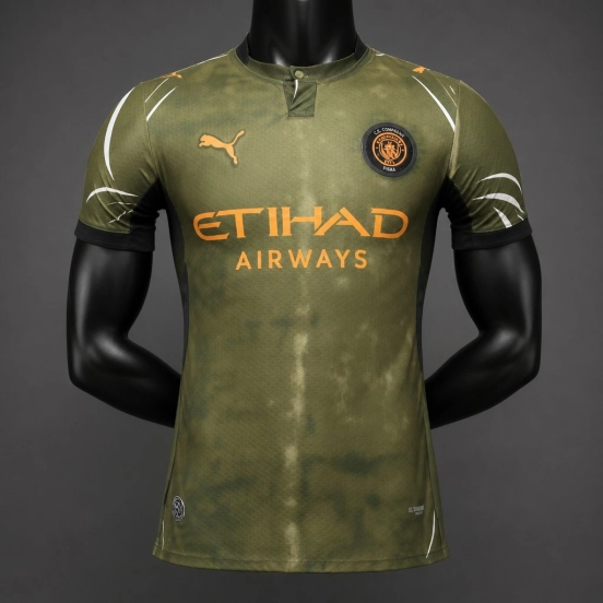 Player Version 26/27 Manchester City Third  Olive Jersey