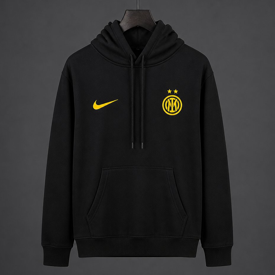 26/27 Inter Milan Home Black Hoodie 9 Colors