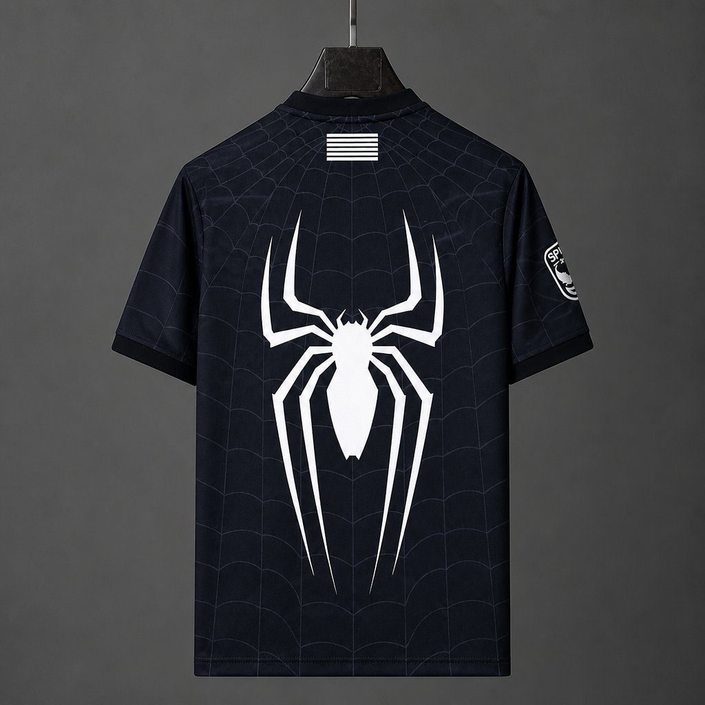 26/27 Barcelona x Spider  Black Jersey
