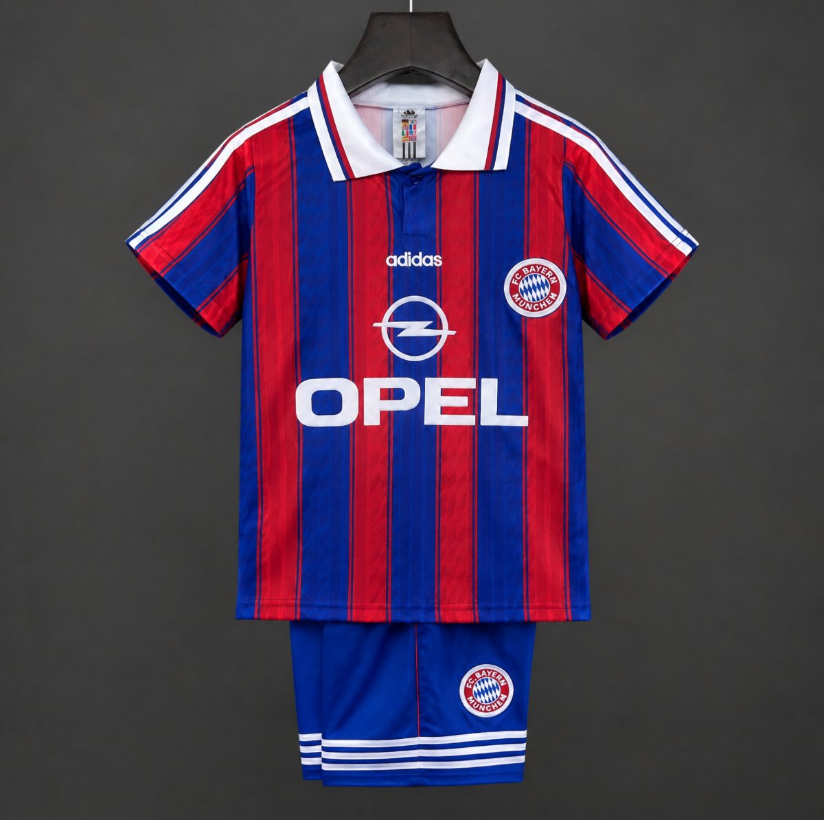Retro 95/97 Kids Bayern Munich Home Size 16-28 Jersey