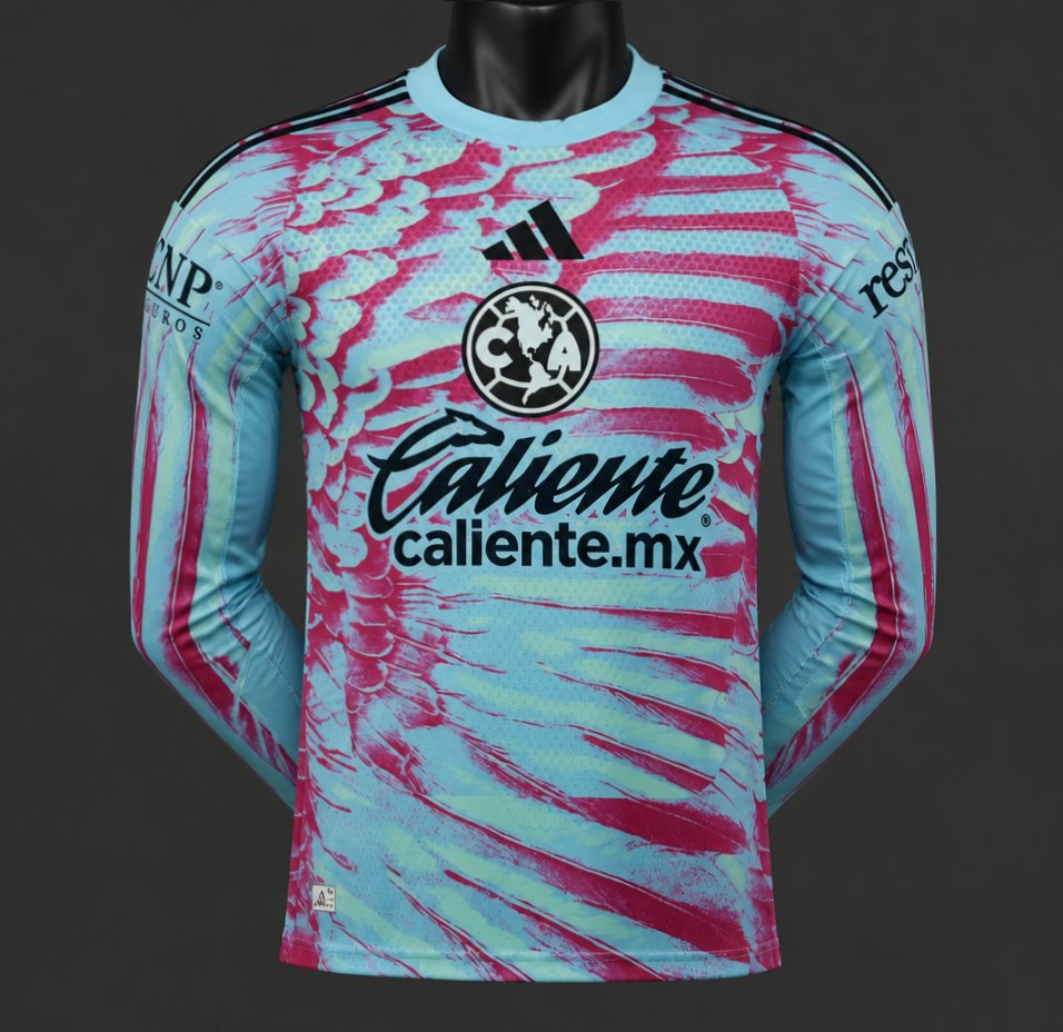 Player Version 26/27 Club América Goalkeeper Long Sleeve Jersey
