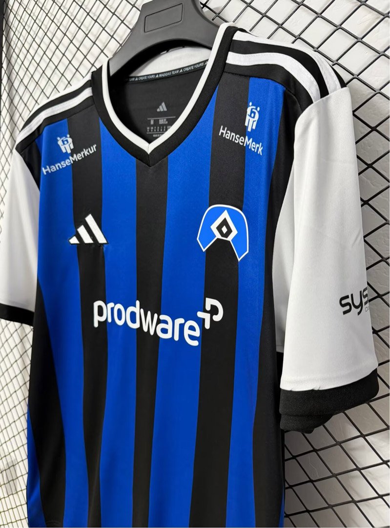 26/27 Hamburger SV Blue Stripes  Jersey