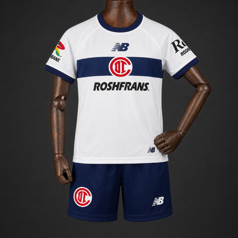 26/27 Kids Toluca Away White Jersey Kit