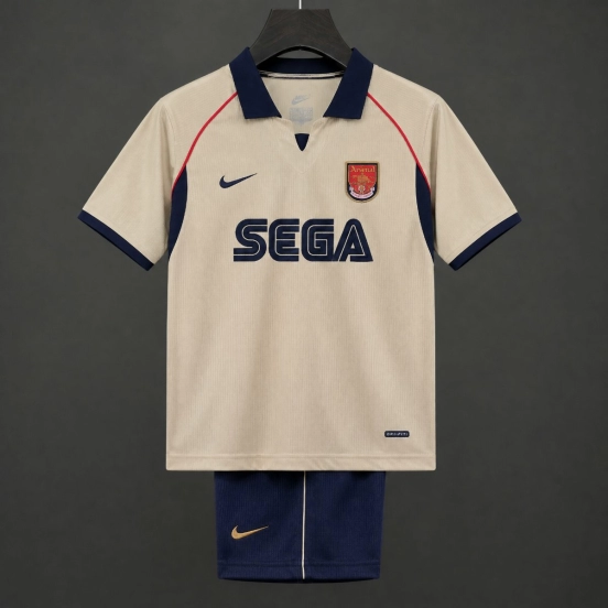 Retro Kids 01/02 Arsenal Away Jersey