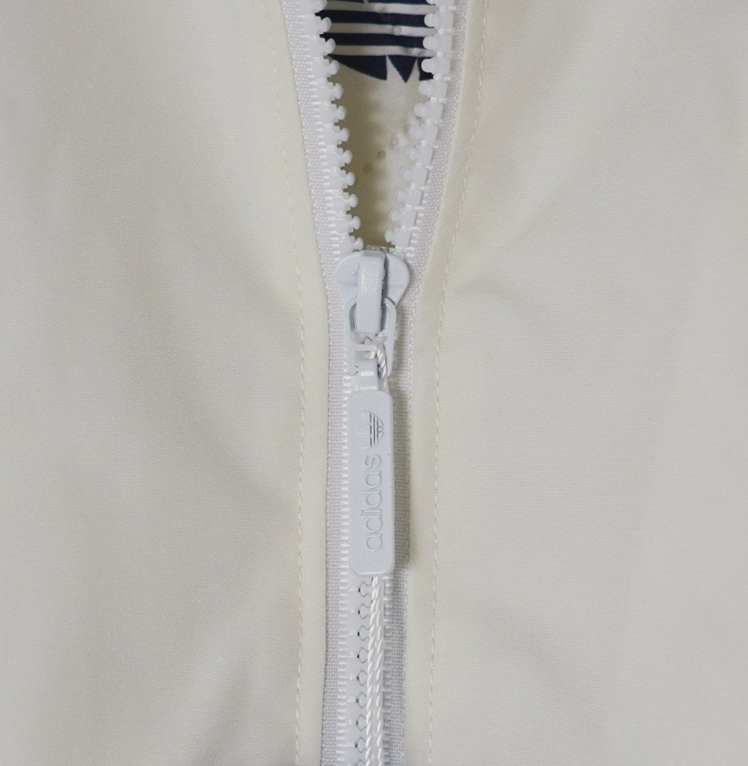 26/27 Juventus White Full Zipper Windbreaker
