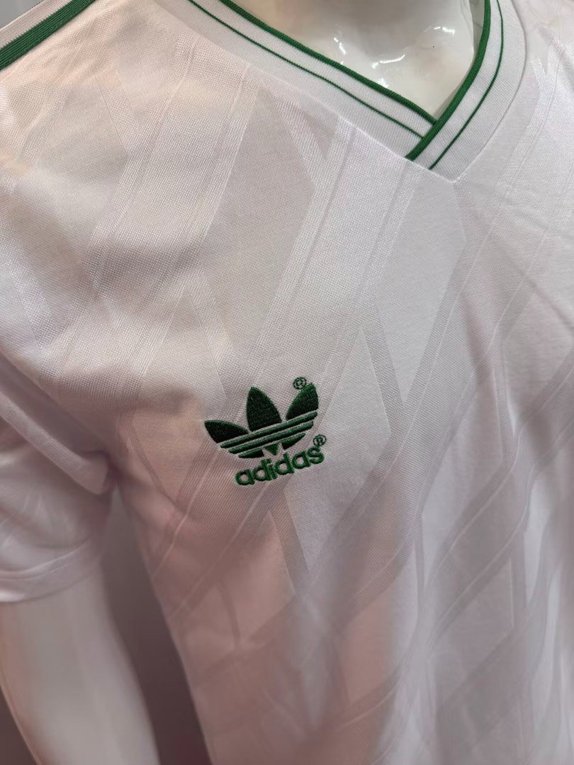 Retro 1986 Northern Ireland Away White Jersey