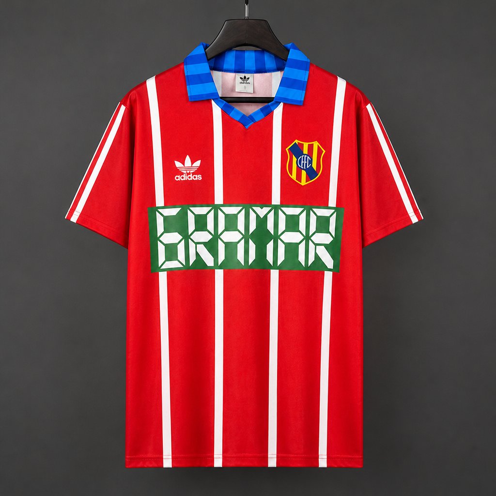 Retro 93/94 Central Español Fútbol Club Home Red Jersey